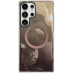 Чохол Epik TPU Shiny Mountain (MagFit) для Samsung Galaxy S24 Ultra Chocolate