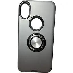 Чохол-накладка Hoco Car Mount з тримачем для Apple iPhone X iPhone XS Black