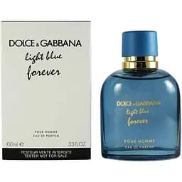 Парфюмированая вода тестер Dolce & Gabbana Light Blue Forever Pour Homme 100 мл