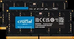 Оперативна пам'ять Crucial 64GB (2x32GB) SODIMM DDR5 5600MHz (CT2K32G56C46S5)