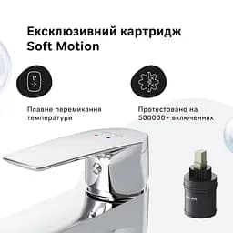 Змішувач для раковини AM.PM Gem F90E02100 - мініатюра 4