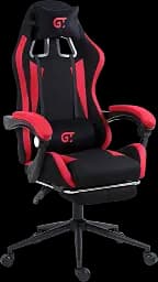 Геймерське крісло GT Racer чорне з червоним (X-2324 Fabric Black/Red) - мініатюра 2