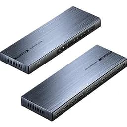 Сплиттер Vention 4K 1x8 HDMI Splitter черный Aluminum Alloy Type EU Standard