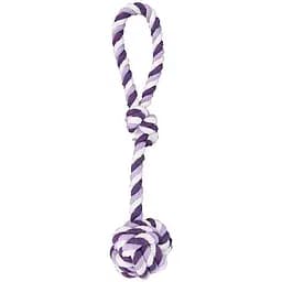 Flamingo Cotton Rope Knot фламинго котон роуп нот канат с одним узлом игрушка для собак