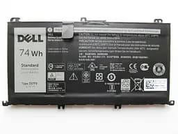 Акумулятор для ноутбука Dell Inspiron 15-7559 357F9, 74Wh (6333 mAh), 6cell, 11.1V, Li-ion, чорний