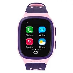 Смарт годинник-телефон дитячі LT31E з камерою WI-FI GPS SIM-карта Pink (18323) - мініатюра 3