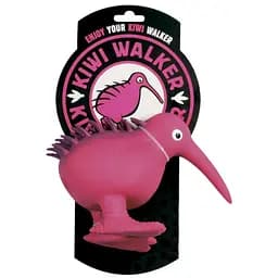 Игрушка Kiwi Walker Птица киви для собак розовая 8.5 см
