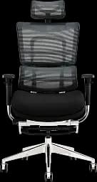 Офісне крісло GT Racer чорне (X-802L Black (W-21 B-41)) - мініатюра 2