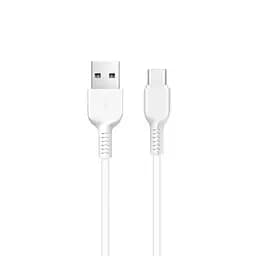Кабель Hoco X20 USB для Type-C 1 м белый