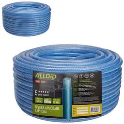 Трубка харчова Alloid посилена армована 8x2.5 мм 50 м (RT-67683)