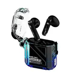 Наушники GravaStar TWS Sirius P5 BT 5.2 IPX4 Transparent Blue (GRAVASTARP5_XTAL_BLU_V2)