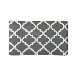 Килимки кухонні Lovely Svi з ефектом пам'яті - антиковзаючі - водонепроникні ергономічні, 44x74 x 1 см Сірі