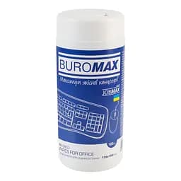 Серветки Buromax Jobmax для оргтехніки, пластику, офісних меблів 100 шт (BM.0803)