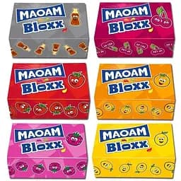 Жувальні цукерки Maoam Bloxx асорті, 1.1 кг - мініатюра 2