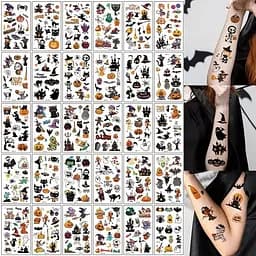 Набор детских временных татуировок "Хэллоуин" Fresh Tattoo kids-tatto-halloween-set-30