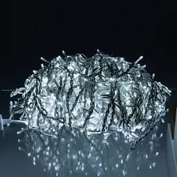 Уличная гирлянда Бахрома GarlandoPro 50 м 840 LED белая проволока Белая 50MWW