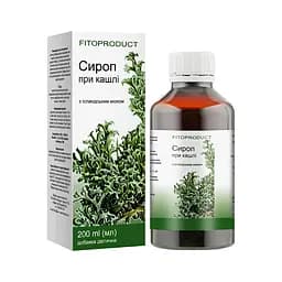 Сироп при кашлі з ісландським мохом, 200 мл