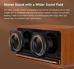 Портативна колонка Bluetooth Edifier EMP-230 Retro 20W Black - мініатюра 9