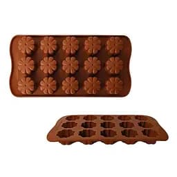 Силиконовая форма для шоколада Цветочки Gusto 21 х 11 х 1.5 см GT-S-218 (147009)