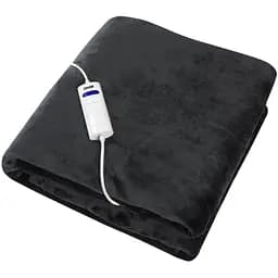 Електрична ковдра DMS EHD-180 з підігрівом дуже м'яка, 180х130 см, 160w, dark