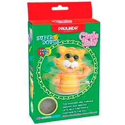 Маса для ліплення Paulinda Super Dough Circle Baby Кіт помаранчевий (PL-081177-4)