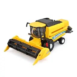 Автомодель Зернозбиральний комбайн New Holland TC5.90 із зерновою жниваркою Bburago 15.8х21.3х15.6 см det0015059