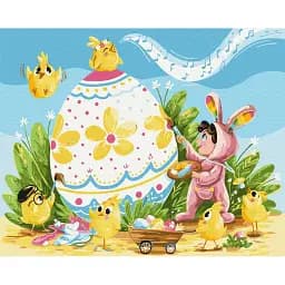 Картина по номерам Brushme История одной писанки © artdi.ua 40x50 см