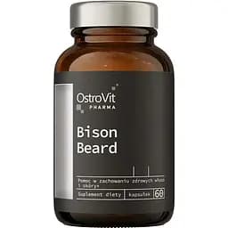 Витамины и минералы OstroVit Pharma Bison Beard, 60 капсул для поддержки кожи, волос и ногтей