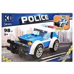 Детский конструктор Полицейская серия Police KB 217C 2 в 1, 98 деталей