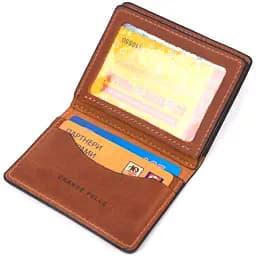 Чоловіча обкладинка для документів GRANDE PELLE 10х7,5х1 см acs0025761 - мініатюра 4