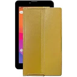 Чехол StatusCASE из экокожи для планшета Prestigio Wize 4117 3G Золотой