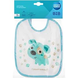 Хлопчатобумажный слюнявчик Canpol Babies 3 шт.