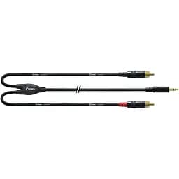 Комутаційний кабель Cordial Mini Jack-2хRCA 6м CFY 6 WCC