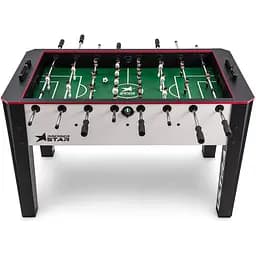 Настільний футбол Hop-Sport Ultra чорно-білий