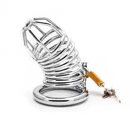 Надійний сталевий пояс вірності 9 см Металік K000605