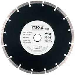 Диск алмазний сегментний Yato Segment Ø=230x8.0x22.2х2.7мм (YT-6005)