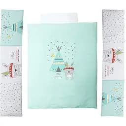 Комплект постільних приналежностей Interbaby Tipi Oso Menta, 6 одиниць (8100246)