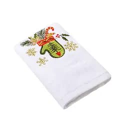 Рушник Lotus New Year 212, 50х30 см, білий (2000022199186)