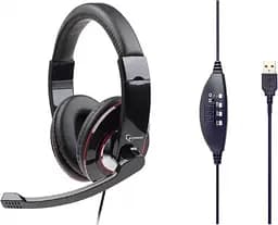 Гарнитура Gembird MHS-U-001 USB glossy black