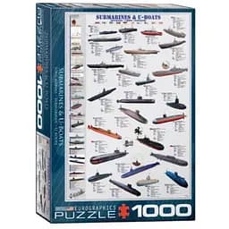 Пазл EuroGraphics Підводні човни 1000 ел. (6000-0132)