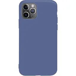 Чехол-накладка Toto 1 mm Matt TPU Case Apple iPhone 11 Pro Max Navy Blue
