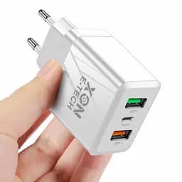 Зарядное устройство XON PowerCharge 45W (PD25) USB Type-C  (PCWA045025A2С1W 6082) Белый