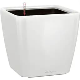 Вазон Lechuza Quadro Premium LS, 53 л, белый (16280)