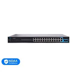 PoE-комутатор 28-портовий TVT TD-B2224S1-PGA з 24 портами PoE (77-00382) - мініатюра 1