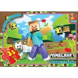 Пазлы G-Toys Minecraft 35 элементов MC794 Разноцветный