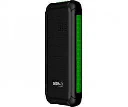 Телефон Sigma mobile X-style 18 Track захищений чорний із зеленим (4827798854433) - мініатюра 3