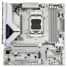 Материнская плата Gigabyte B850M EAGLE WIFI6E ICE (B850M EAGLE WIFI6E ICE) (Socket AM5, AMD B850, Micro-ATX)