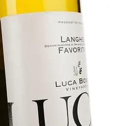Вино Luca Bosio Langhe Favorita 13.5% біле сухе 0.75 л - мініатюра 3
