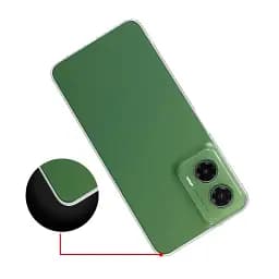Силіконовий чохол BeCover для Motorola Moto G35 Transparancy (712747) - мініатюра 4