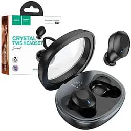 Навушники бездротові Hoco EQ3 Smart true wireless чорні - мініатюра 3